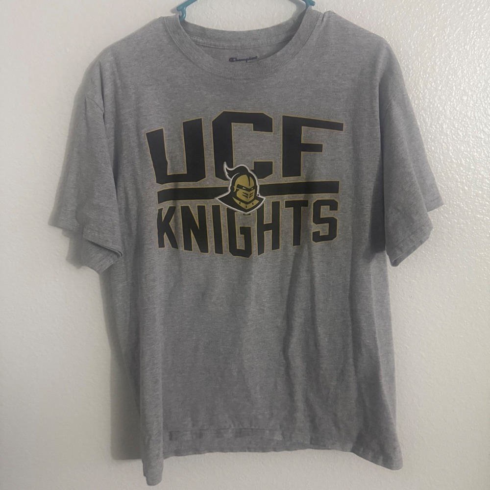 UCF Knights NCAA X Champion Big Logo Graphic T-Shirt Men's‎ Size Large